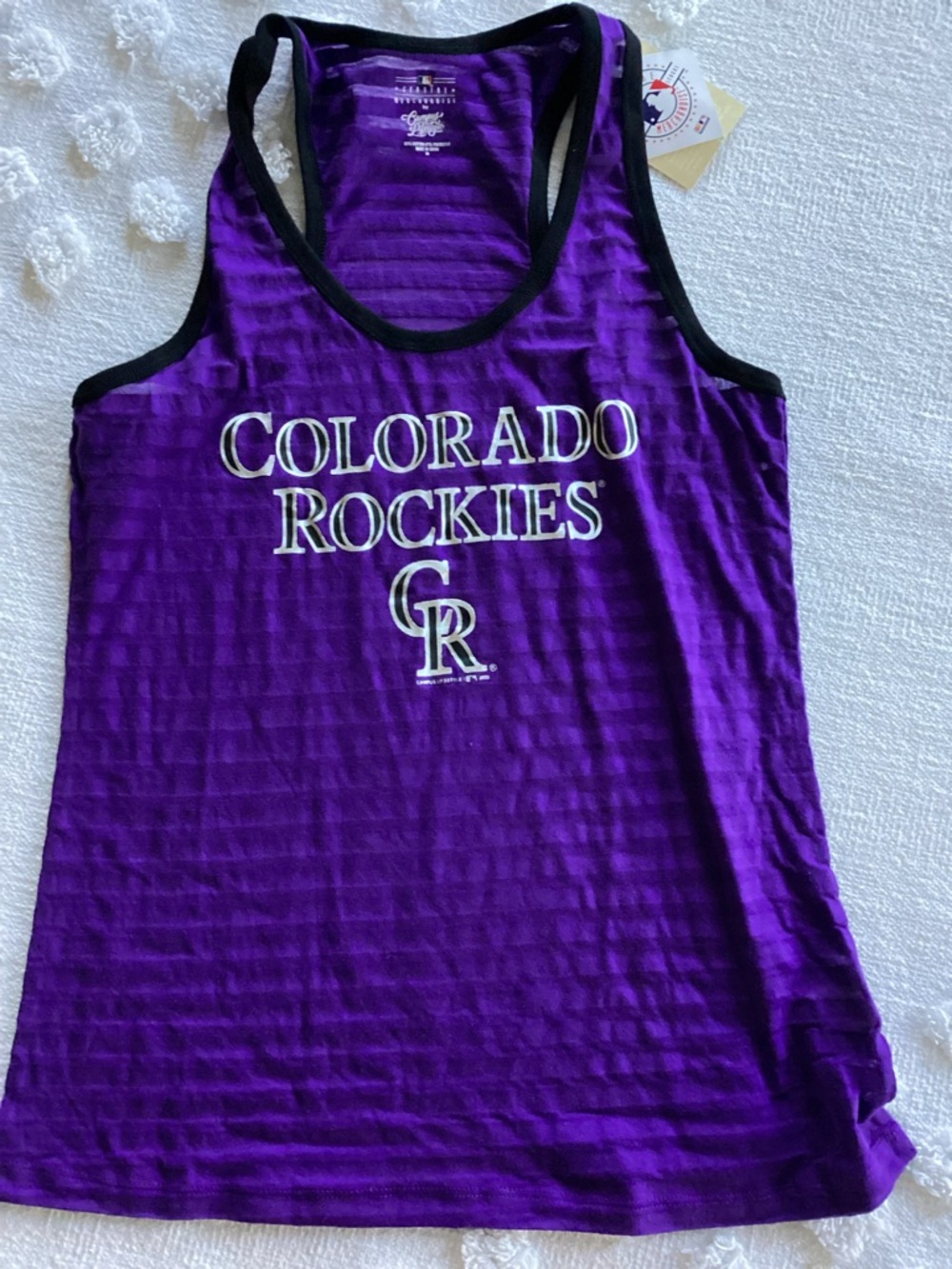 NWT-Genuine Merchandise Colorado Rockies womens tank top -SZ M
@5